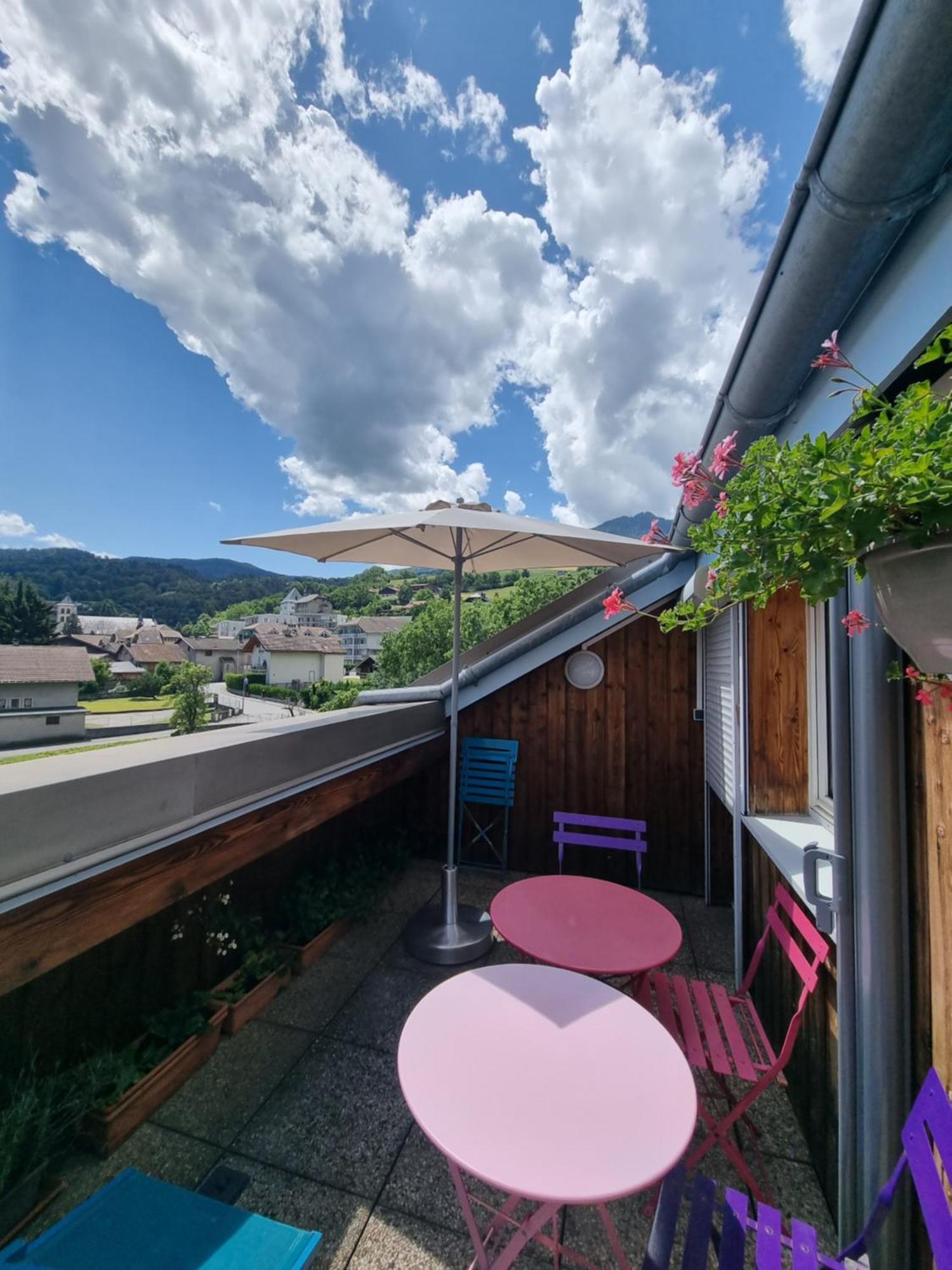 Vue Magique Apartamento Sallanches Exterior foto